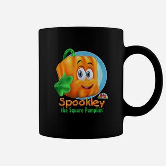 Spookley The Square Pumpkin Character V-neck Coffee Mug - Seseable