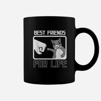 Squirrel Best Friend For Life, best friend gifts, gifts for your best friend, gifts for best friend Coffee Mug - Seseable