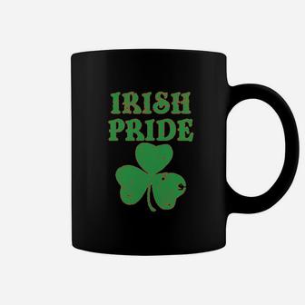 St Patricks Day American Irish Pride Lucky Leaf Coffee Mug - Seseable