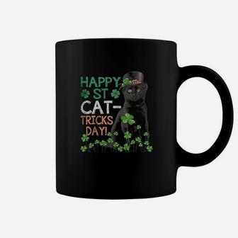 St Patricks Day Happy St Cat Tricks Day Coffee Mug - Seseable