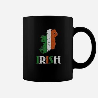 St Patricks Part Irish Flag Vintage Coffee Mug - Seseable
