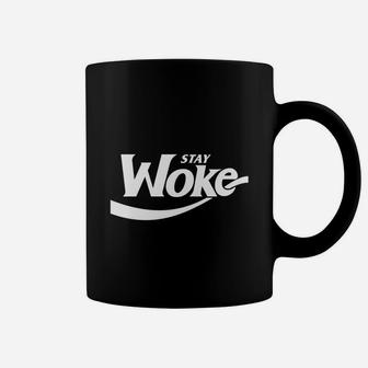 Stay Woke T-shirt Coffee Mug - Seseable