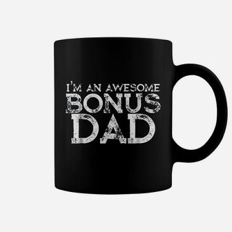 Stepdad Bonus Dad Fathers Day Gifts From Daughter Coffee Mug - Seseable