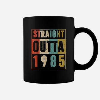 Straight Outta 1985 Vintage 36 Year Old 36th Birthday Gift Coffee Mug - Seseable