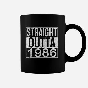 Straight Outta 1986 36th Funny Birthday Vintage Family Gift Coffee Mug - Seseable