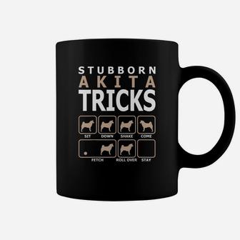 Stubborn Akita Tricks T-shirt Tshirt Coffee Mug - Seseable