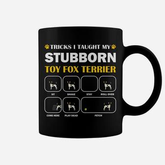 Stubborn Toy Fox Terrier Dog Tricks Training Gift Coffee Mug - Seseable