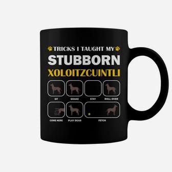 Stubborn Xoloitzcuintli Dog Tricks Training Gift Coffee Mug - Seseable