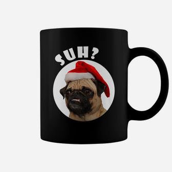 Suh Ugly Pug Christmas 2017 Coffee Mug - Seseable