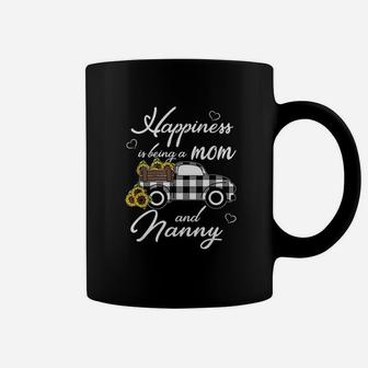 Sunflower Grandma Happiness Is Being A Mom Coffee Mug | Seseable FR