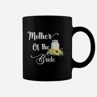 Sunflower Wedding Matching Bridal Party Mother Of Bride Coffee Mug - Seseable