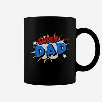 Super Dad Cartoon Bubble Retro Coffee Mug - Seseable