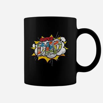Super Dad Comic For Fathers, best christmas gifts for dad Coffee Mug - Seseable