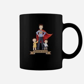Super Dad T-shirts Coffee Mug - Seseable