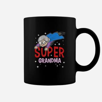 Super Grandma Superhero Grandma Granny Nana Coffee Mug - Seseable