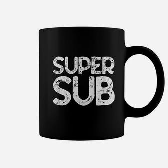 Super Substitute Soccer School Teacher Superpower Coffee Mug - Seseable