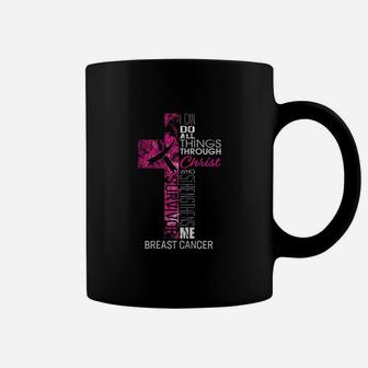 Survivor Gifts Pink Ribbon Mom Coffee Mug - Seseable