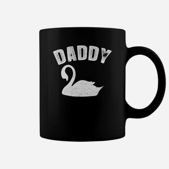 Swan Daddy Matching Family Vintage Coffee Mug - Seseable