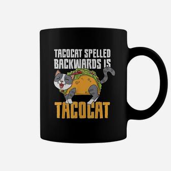Taco Cat Lover Mexican Food Linguist Tacocat Coffee Mug - Seseable
