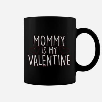 Tcombo Mommy Is My Valentine Dog Coffee Mug - Seseable