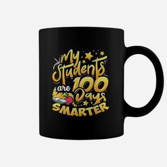 Teacher 100th Day Of School 100 Days Smarter Coffee Mug - Seseable