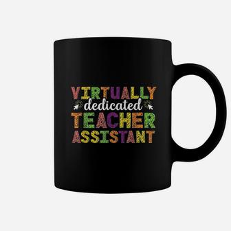 Teacher Assistant Virtual Teaching School Appreciation Gift Coffee Mug - Seseable