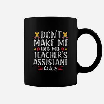 Teacher Assistant Voice Teaching School Appreciation Gift Coffee Mug - Seseable