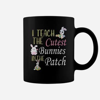 Teacher Easter For Teachers Cute Cutest Bunnies Happy Coffee Mug - Seseable
