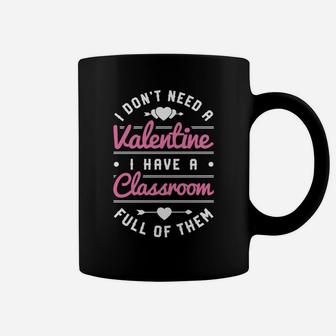 Teacher Valentines Day Funny Classroom School Gift Coffee Mug - Seseable