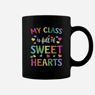 Teacher Valentines Day Gift Love My Sweet Students Coffee Mug - Seseable