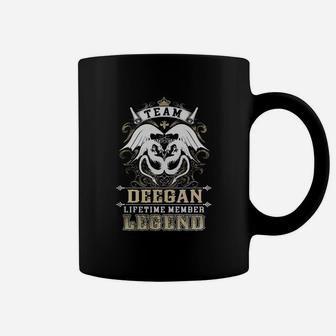Team Deegan Lifetime Member Legend -deegan T Shirt Deegan Hoodie Deegan Family Deegan Tee Deegan Name Deegan Lifestyle Deegan Shirt Deegan Names Coffee Mug - Seseable