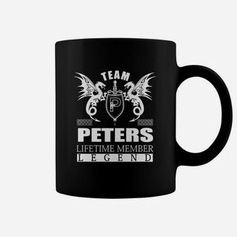 Team Peters Lifetime Member Legend Name Shirts Coffee Mug - Seseable