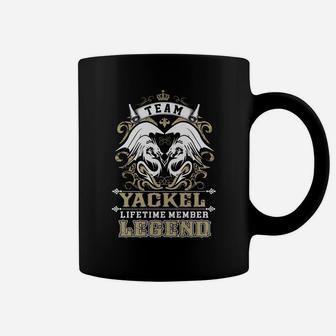 Team Yackel Lifetime Member Legend -yackel T Shirt Yackel Hoodie Yackel Family Yackel Tee Yackel Name Yackel Lifestyle Yackel Shirt Yackel Names Coffee Mug - Seseable