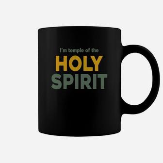 Temple Of The Holy Spirit Tshirt Popular Christian Quote Lightweight Classic Fit Doubleneedle Sleeve And Bottom Hem Coffee Mug - Seseable