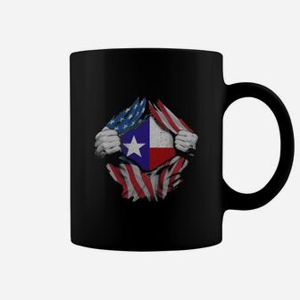 Texas Flag Pride Shirt Coffee Mug - Seseable