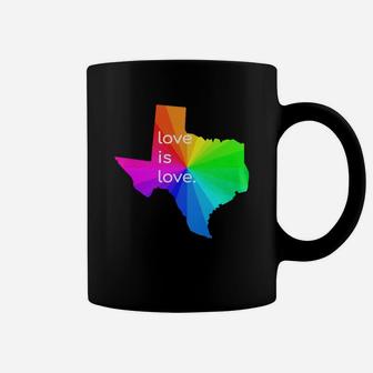 Texas Gay Pride Coffee Mug - Seseable