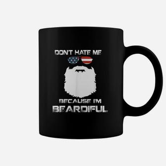The Beard Do Not Hate Me Because I Am Beardful Coffee Mug - Seseable