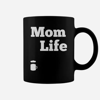 The Cute Mommy Line Mom Life For Women Coffee Mug - Seseable