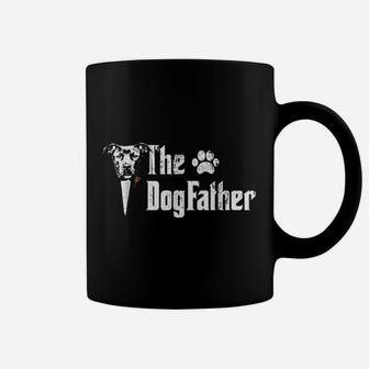 The Dogfather Pitbull Dog Dad, best christmas gifts for dad Coffee Mug - Seseable