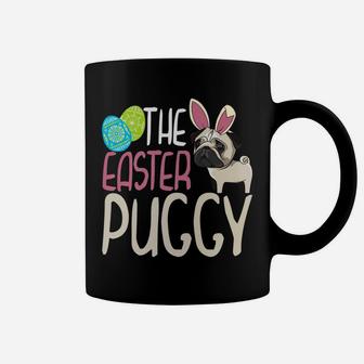 The Easter Puggy Easter Bunny Pug Puppy Dog Coffee Mug - Seseable