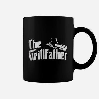 The Grillfather Funny Dad Grandpa Grilling Bbq Meat Humor Coffee Mug - Seseable