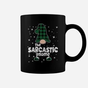 The Sarcastic Gnome Buffalo Plaid Christmas Gift For You Coffee Mug - Seseable