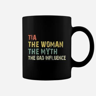 The Woman Myth Bad Influence Vintage Coffee Mug - Seseable