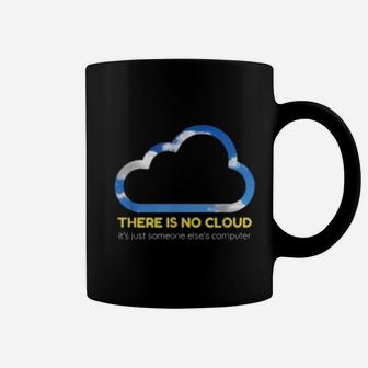 There Is No Cloud Coding Gift For A Programmer Coffee Mug - Seseable