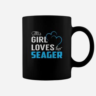 This Girl Loves Her Seager Name Shirts Coffee Mug - Seseable
