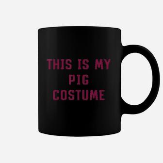 This Is My Human Pig Halloween Cute Lazy Easy Coffee Mug - Seseable