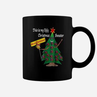 This Is My Ugly Christmas Sweater Funny Holiday Coffee Mug - Seseable