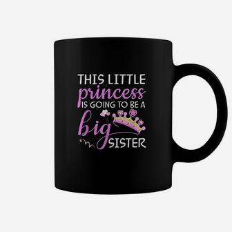 This Little Princess Is Going To Be A Big Sister Coffee Mug - Seseable