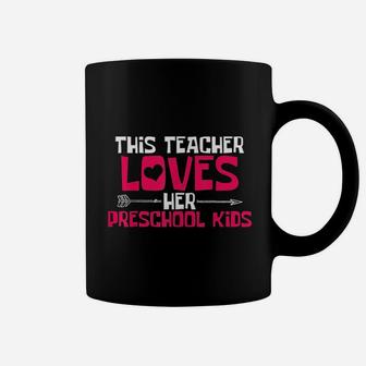 This Teacher Loves Her Preschool Kids Coffee Mug - Seseable