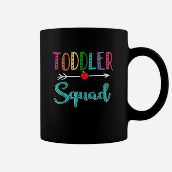 Toddler Squad Teacher Back To School Coffee Mug - Seseable